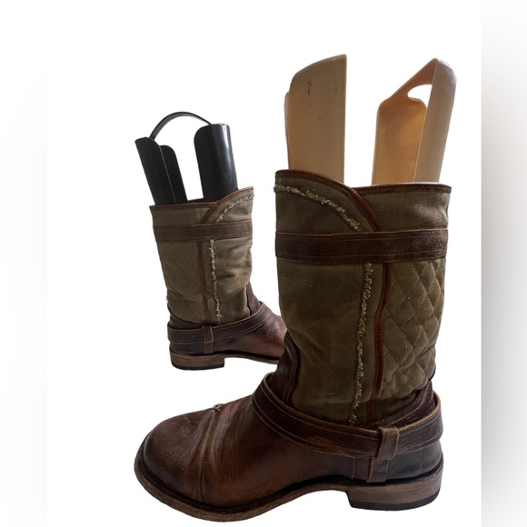 Lane Women's Worn Sage Dustoff Ankle Boots  size 10 - Picture 3 of 16